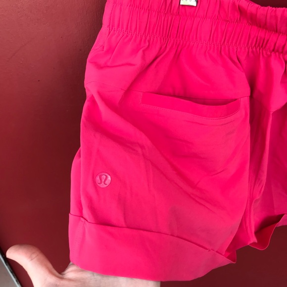 Lululemon Pink Running Shorts - Picture 3 of 4